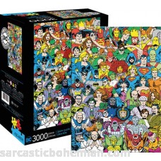 Aquarius DC Comics Line Up 3000 Piece Jigsaw Puzzle  B01N3CCCI8